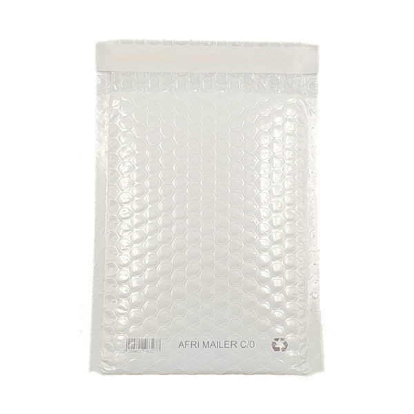 Bubble Padded White Plastic Protective Mailer Envelopes 10 Pack - C0 (150 X 210mm Internal) Bubble Padded White Plastic Protective Mailer Envelopes 10 Pack - C0 (150 X 210mm Internal)