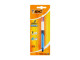 BIC 4 Colour Medium Grip Ballpoint Pen showing the multi-colour click selectors and grip barrel