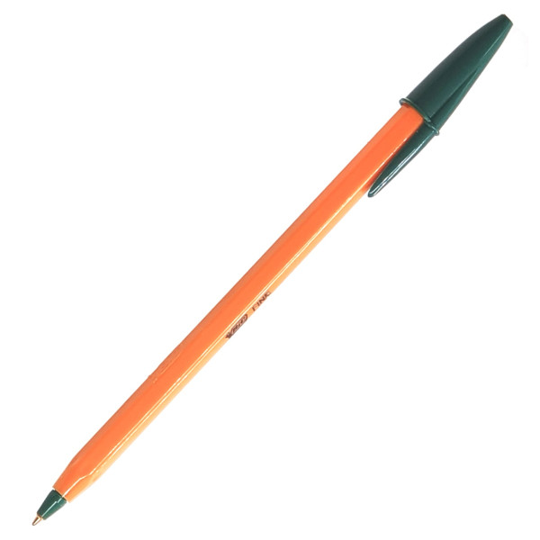 BIC Orange Fine Ballpoint Pen Green