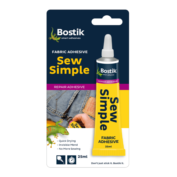 BOSTIK Sew Simple Repair Adhesive - 25ml