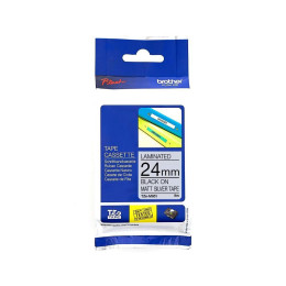 Brother TZe-M951 Labelling Tape 24mm Black On Matt Silver Tape