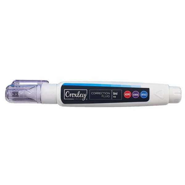 CROXLEY Correction Pen Fine Metal Point - 8ml CROXLEY Correction Pen Fine Metal Point - 8ml