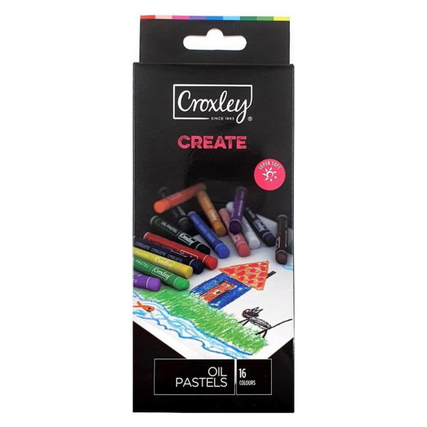 CROXLEY Create Oil Pastels - 16's CROXLEY Create Oil Pastels - 16's