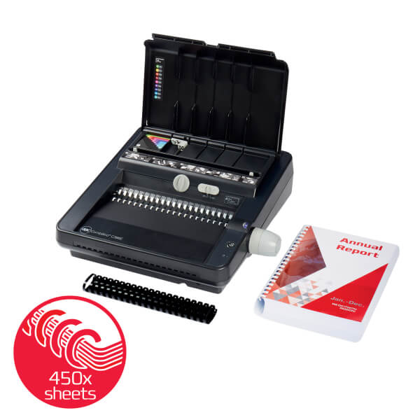 GBC CombBind C366E Electric Binding Machine - Ideal for High Volume, Shared Use GBC CombBind C366E Electric Binding Machine for high volume, shared use