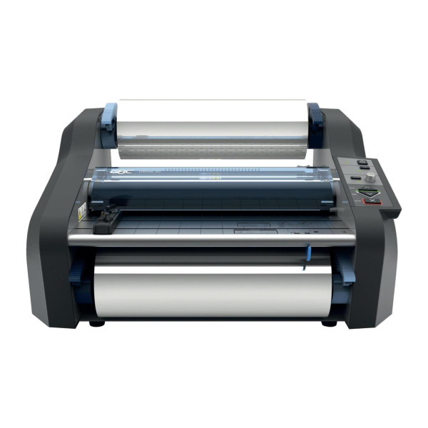 GBC Rollseal Ultima 35 EzeLoad A3 Laminator Front View Front view of GBC Rollseal Ultima 35 EzeLoad A3 Laminator for schools and offices
