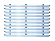 A0 Plan Filing Trolley with Binder Clamps A0 plan filing trolley shown with binder clamps for hanging and organising plan sets