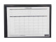 MEECO A4 Executive Carry Folder with Magnetic Closure - Charcoal