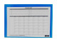 MEECO A4 Executive Carry Folder with Magnetic Closure - Blue