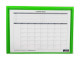 MEECO A4 Executive Carry Folder with Magnetic Closure - Green