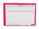 MEECO A4 Executive Carry Folder with Magnetic Closure - Pink