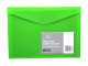 MEECO A4 Executive Carry Folder with Magnetic Closure - Green