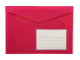 MEECO A4 Executive Carry Folder with Magnetic Closure - Pink