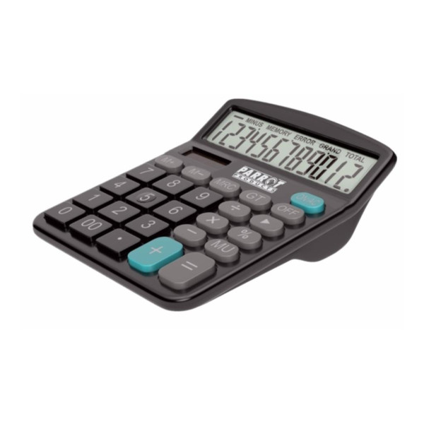 PARROT 12-Digit Desktop Calculator PARROT 12-Digit Desktop Calculator