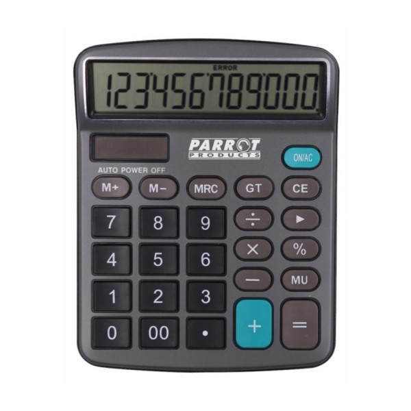 PARROT 12-Digit Desktop Calculator PARROT 12-Digit Desktop Calculator