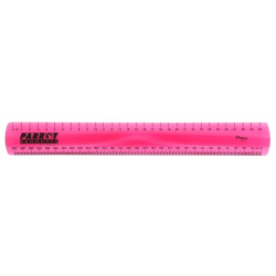 Parrot Flexible Ruler 30cm - Pink Parrot Flexible Ruler 30cm - Pink