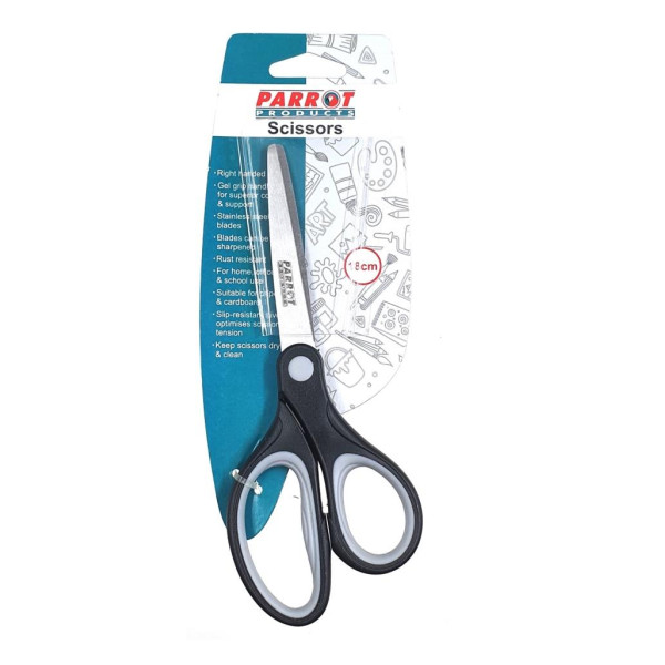 PARROT 18cm Soft Grip Scissor PARROT 18cm Soft Grip Scissor