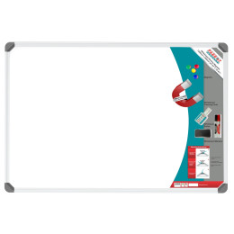Parrot Slimline Magnetic Whiteboard 1200x900mm Retail Pack BD1141A