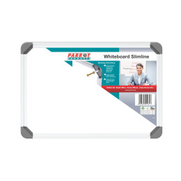 PARROT Whiteboard Slimline Non-Magnetic 300 X 450mm