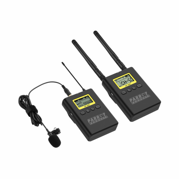 PARROT Wireless Lapel Microphone (Dual Channel) PARROT Wireless Lapel Microphone (Dual Channel)