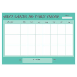 RBE - A5 Weekly Exercise & Fitness Tracker