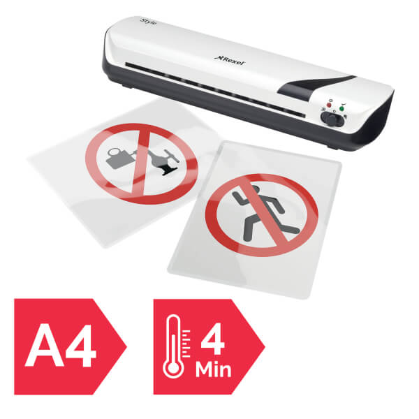 REXEL Style A4 Laminator