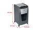 Front view of Rexel Optimum AutoFeed+ 300X Automatic 300 Sheet Cross Cut Shredder
