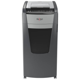 Front view of Rexel Optimum AutoFeed+ 600X Automatic 600 Sheet Cross Cut Shredder