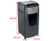 Rexel Optimum AutoFeed+ 600X Shredder – Front View Front view of Rexel Optimum AutoFeed+ 600X Automatic 600 Sheet Cross Cut Shredder