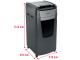 Front view of Rexel Optimum AutoFeed+ 750X Automatic 750 Sheet Cross Cut Shredder