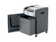 REXEL Momentum XP420+ Shredder – Left Side View Left side view of REXEL Momentum Extra XP420+ Jam Free Cross Cut Shredder