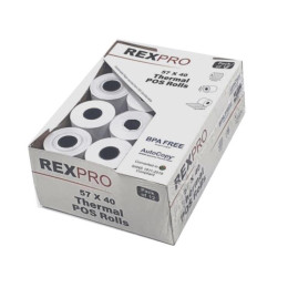 Thermal Roll 57 X 40mm (Speed Point Roll) - 12 Rolls