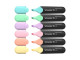 SCHNEIDER - Job Pastel Highlighter Case - Pack of 6