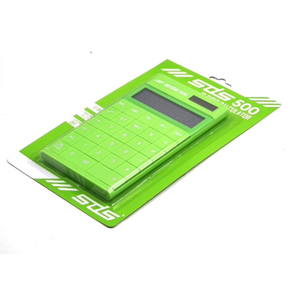 SDS 500 Desktop Calculator 12-Digit - Green SDS 500 Desktop Calculator 12-Digit - Green