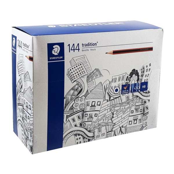 STAEDTLER Tradition Pencil HB - Pack of 144