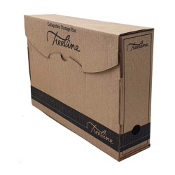 TREELINE A4 Collapsible Archive Box Kraft 