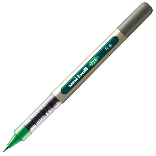 UNI-Ball Eye Fine Ub157 Rollerball Pen Green UNI-Ball Eye Fine Ub157 Rollerball Pen Green