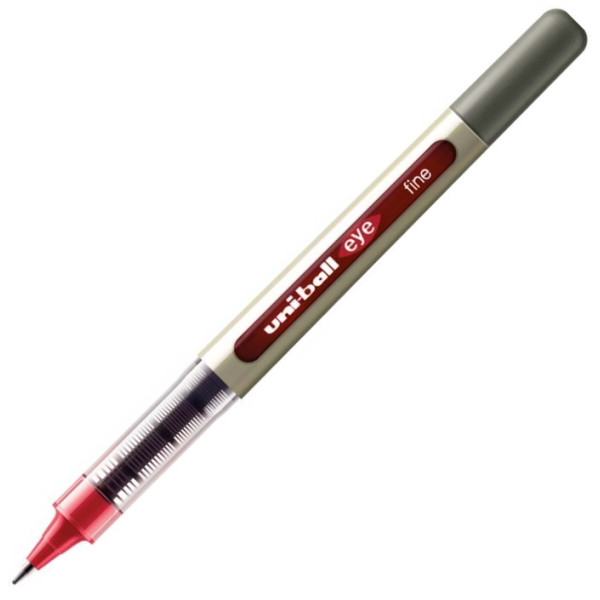 UNI-Ball Eye Fine Ub157 Rollerball Pen Red