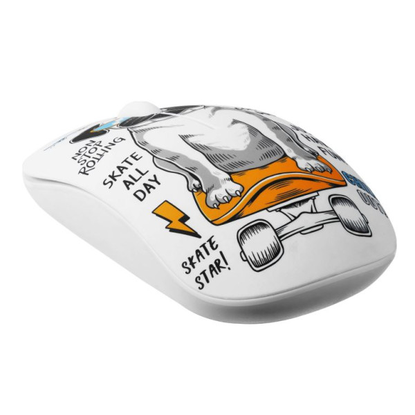 VOLKANO Tag Series Wireless Optical Mouse - Pug VOLKANO Tag Series Wireless Optical Mouse - Pug