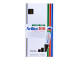 Artline EK-100 Industrial Chisel Tip Permanent Marker - Black - Box of 6