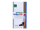 Artline EK-100 Industrial Chisel Tip Permanent Marker - Green - Box of 6