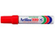 Artline EK-100 Industrial Chisel Tip Permanent Marker - Red