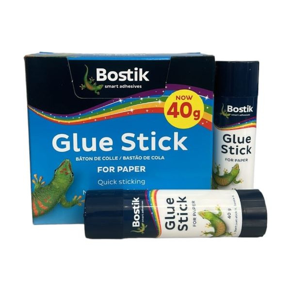 BOSTIK Glue Stick 40G - Box of 12 BOSTIK Glue Stick 40G - Box of 12