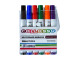 COLLOSSO Whiteboard Markers Bullet Tip - Wallet of 6 Assorted Colours
