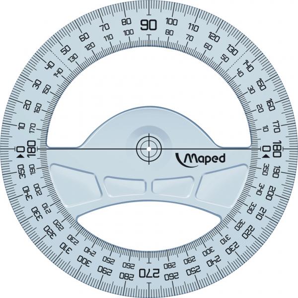 MAPED 360 Protractor 12cm GEO Metric MAPED 360 Protractor 12cm GEO Metric