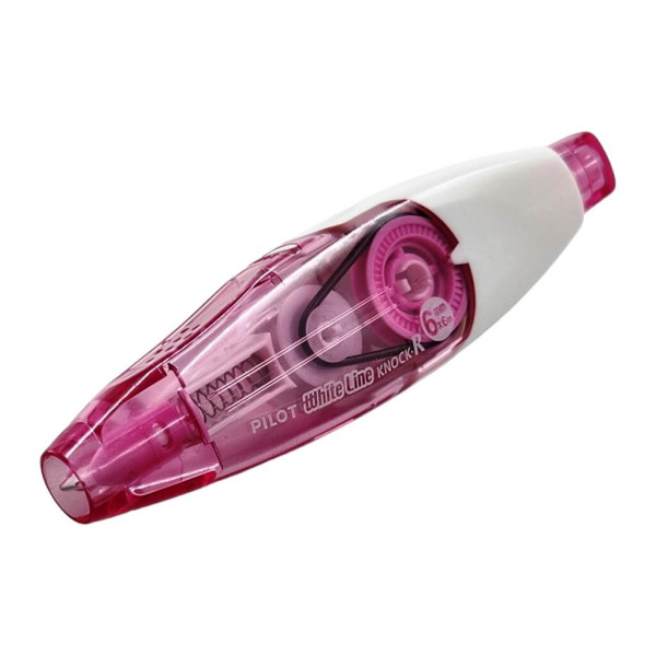 PILOT White Line RT Correction Tape – Side View Side view of PILOT White Line RT Correction Tape 6mm x 6m