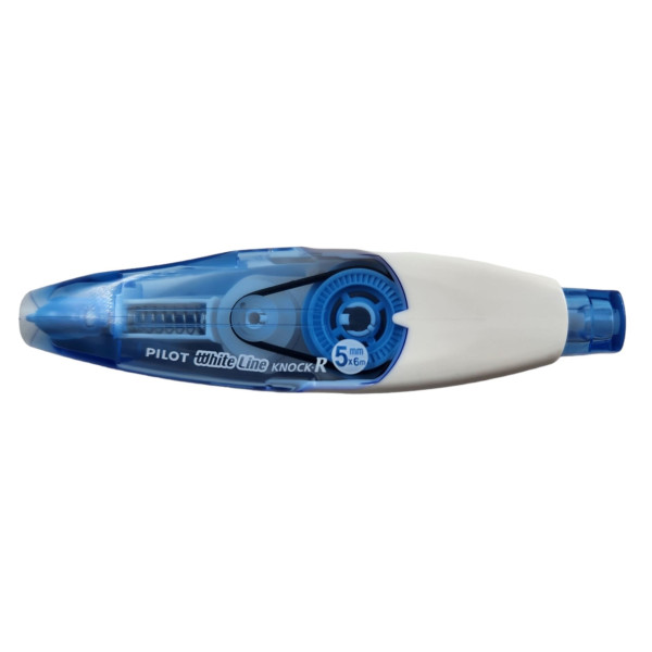 PILOT White Line RT Correction Tape – Side View Side view of PILOT White Line RT Correction Tape 5mm x 6m