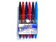 PILOT FriXion 0.7mm Erasable Rollerball Pen - Wallet of 6