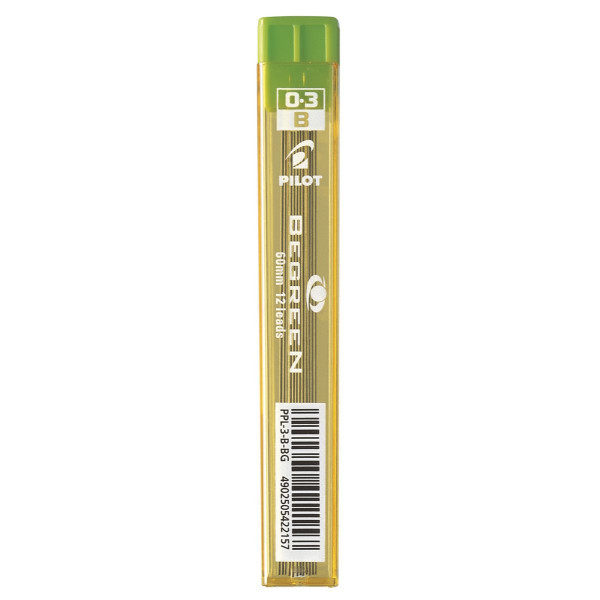 PILOT Begreen B Pencil Lead 0.3mm - 12pcs