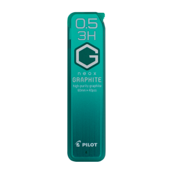PILOT Neox Graphite Lead 3H 0.5mm - 40pcs