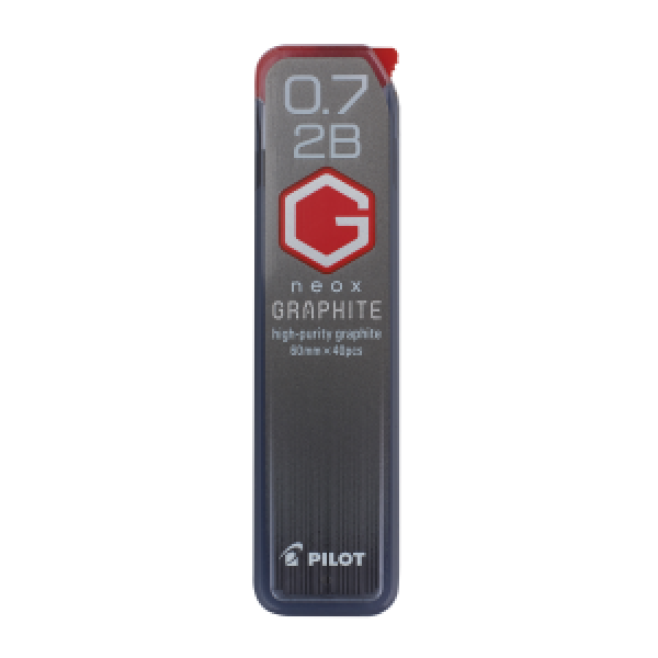 PILOT Neox Graphite Lead 2B 0.7mm - 40pcs